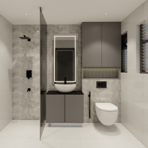 master bedroom bathroom