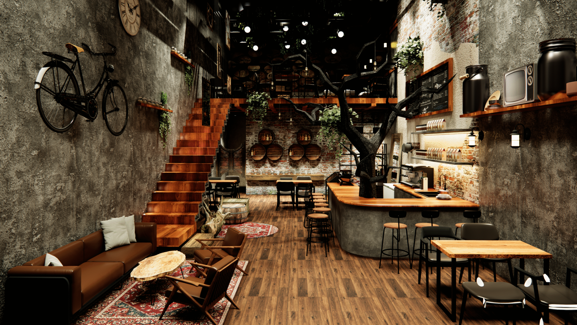 cafe interiors