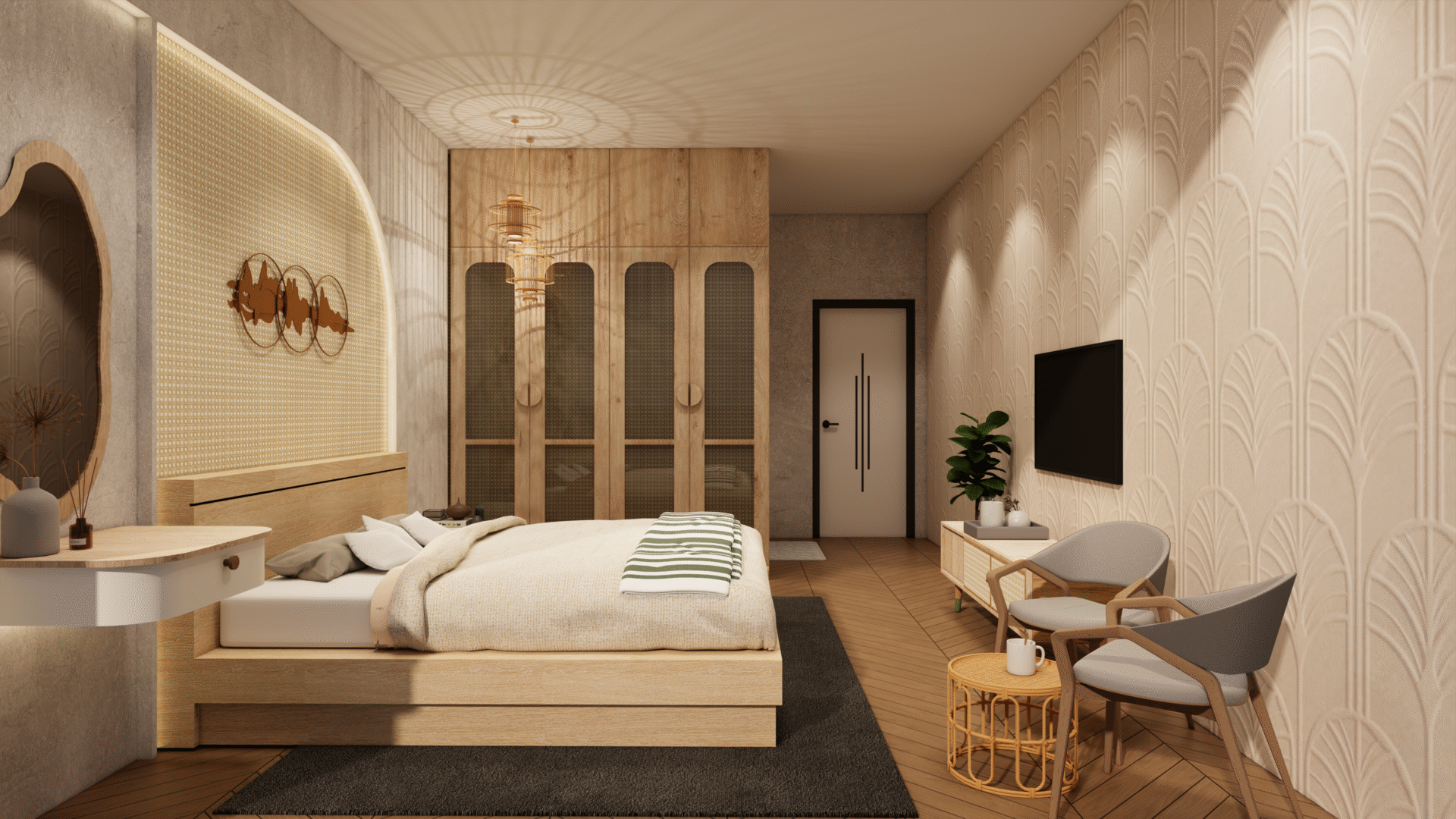 hotel room interior